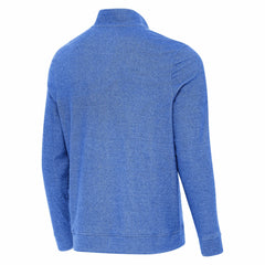 Los Angeles Dodgers Antigua 2025 World Series Champions Subtle Quarter-Zip Sweatshirt - Heather Royal Sweatshirts