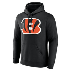 Cincinnati Bengals Big & Tall Team Authentic Custom Hoodie Black