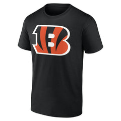 Cincinnati Bengals Big & Tall Team Authentic Custom T-Shirt Black