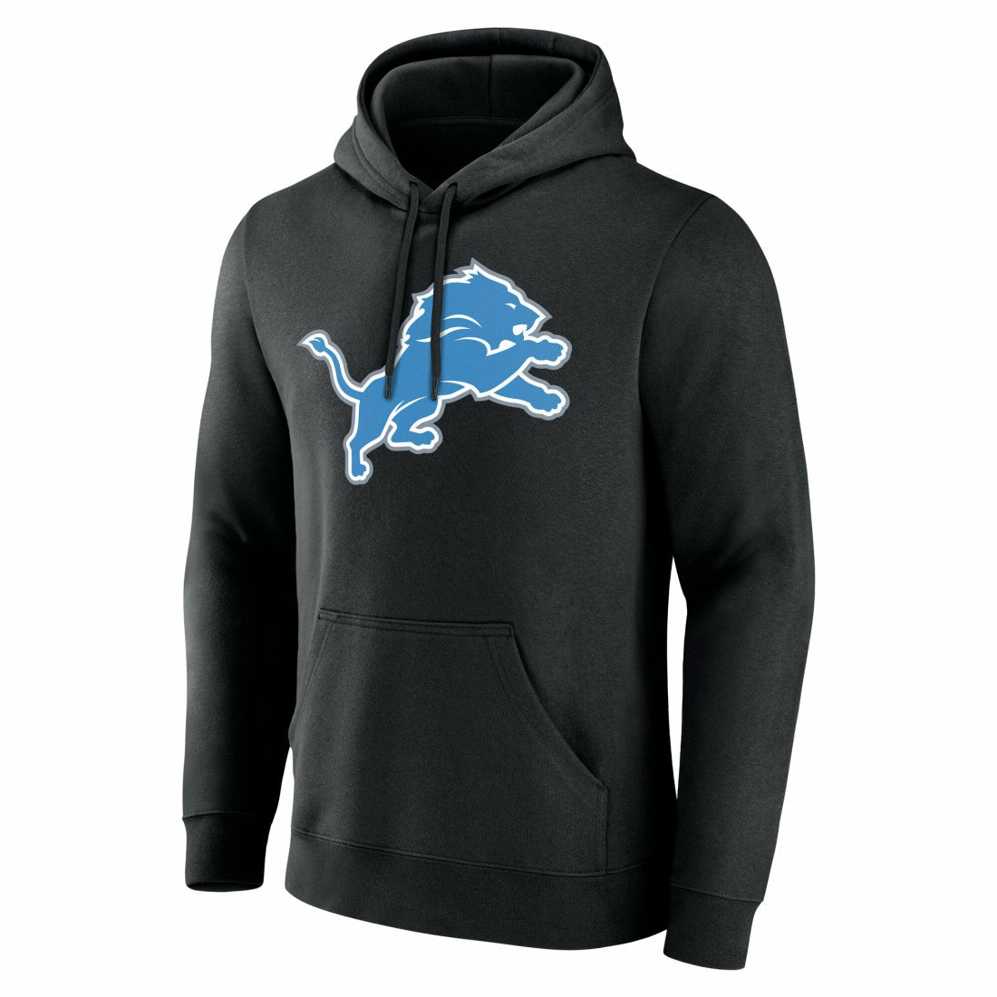 Detroit Lions Big & Tall Team Authentic Custom Hoodie Black