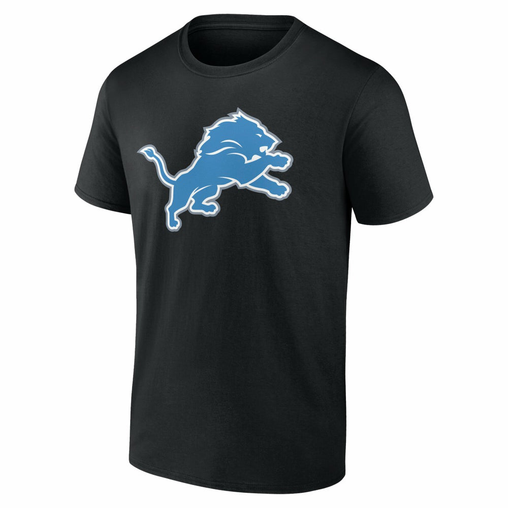 Detroit Lions Big & Tall Team Authentic Custom T-Shirt Black