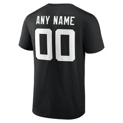 Jacksonville Jaguars Big & Tall Team Authentic Custom T-Shirt Black