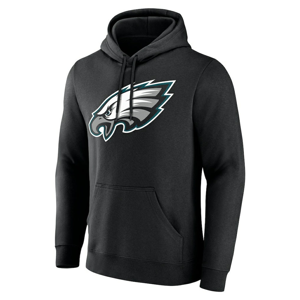 Philadelphia Eagles Big & Tall Team Authentic Custom Hoodie Black