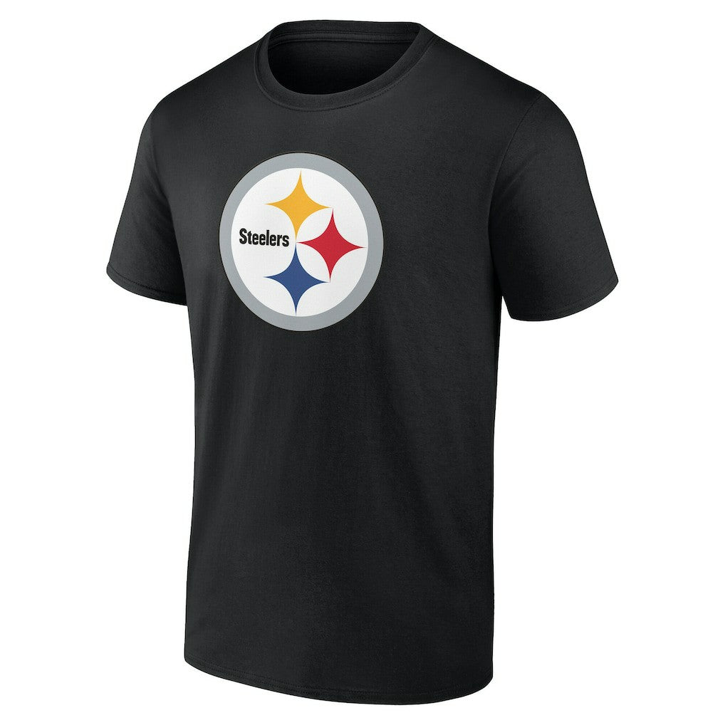 Pittsburgh Steelers Big & Tall Team Authentic Custom T-Shirt Black