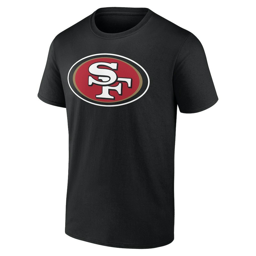 San Francisco 49ers Big & Tall Team Authentic Custom T-Shirt Black