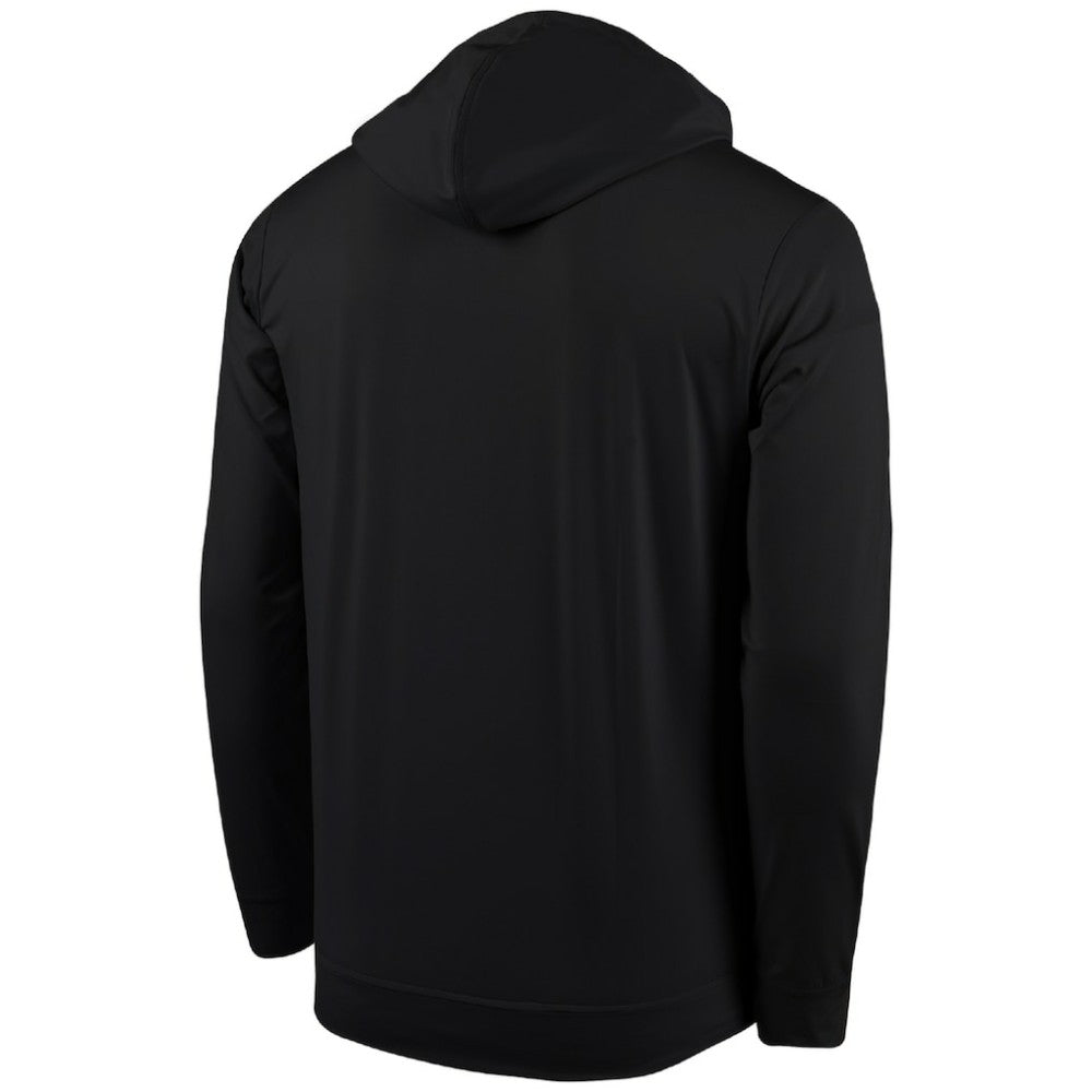Los Angeles Dodgers 2025 World Series Champions Seabreeze Half-Zip Hoodie - Black Hoodies