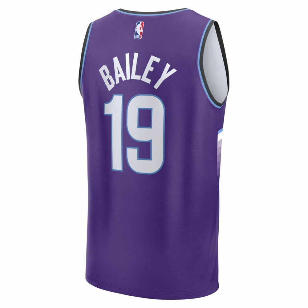 Ace Bailey Utah Jazz Fast Break Replica Jersey Purple Icon Edition