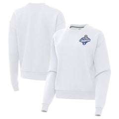 Los Angeles Dodgers Antigua Women's 2025 World Series Champions Victory Sweatshirt - White Sweatshirts
