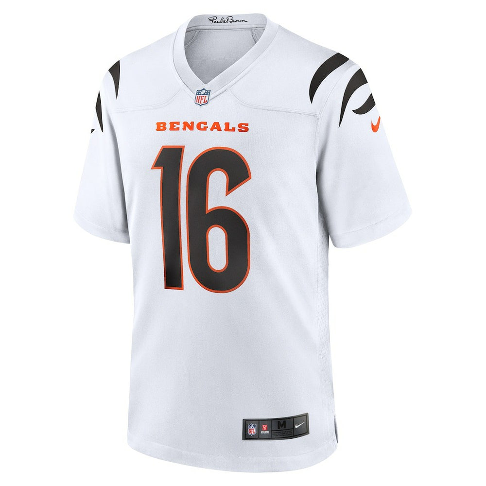 Joe Flacco Cincinnati Bengals Game Jersey White