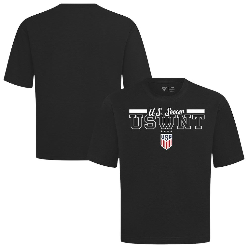 USWNT Levelwear Vanguard Luxe Signature T-Shirt Black