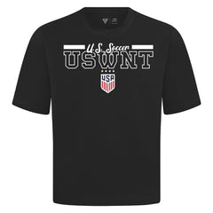 USWNT Levelwear Vanguard Luxe Signature T-Shirt Black