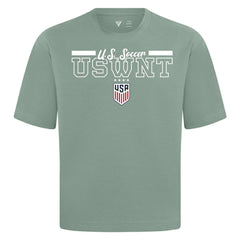USWNT Levelwear Vanguard Luxe Signature T-Shirt Green