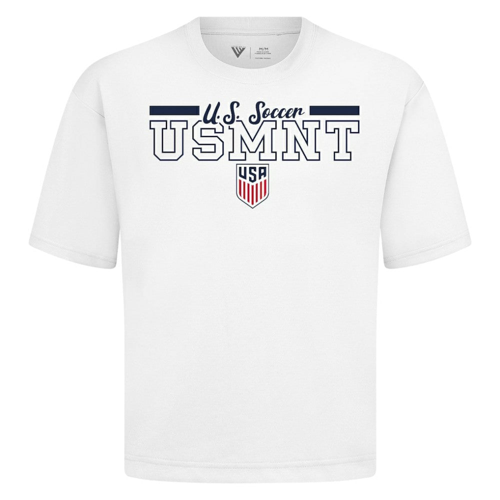 USMNT Levelwear Vanguard Luxe Signature T-Shirt White
