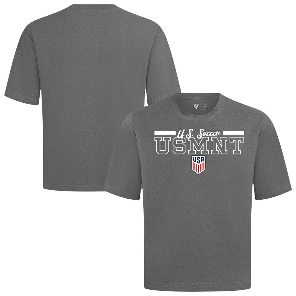 USMNT Levelwear Vanguard Luxe Signature T-Shirt Gray