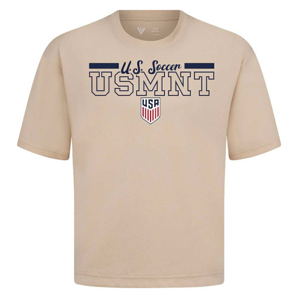 USMNT Levelwear Vanguard Luxe Signature T-Shirt Khaki shop