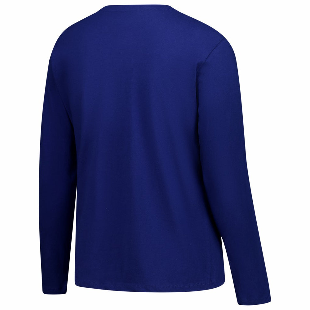 Indianapolis Colts Women's Plus Size Scoop Neck Long Sleeve T-Shirt Royal