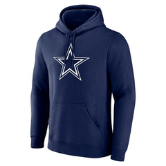 Dallas Cowboys Big & Tall Team Authentic Custom Hoodie Navy