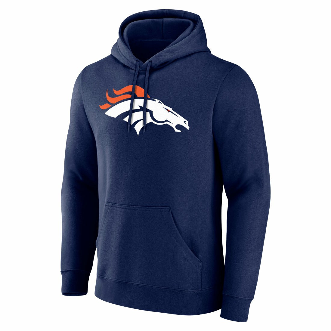 Denver Broncos Big & Tall Team Authentic Custom Hoodie Navy