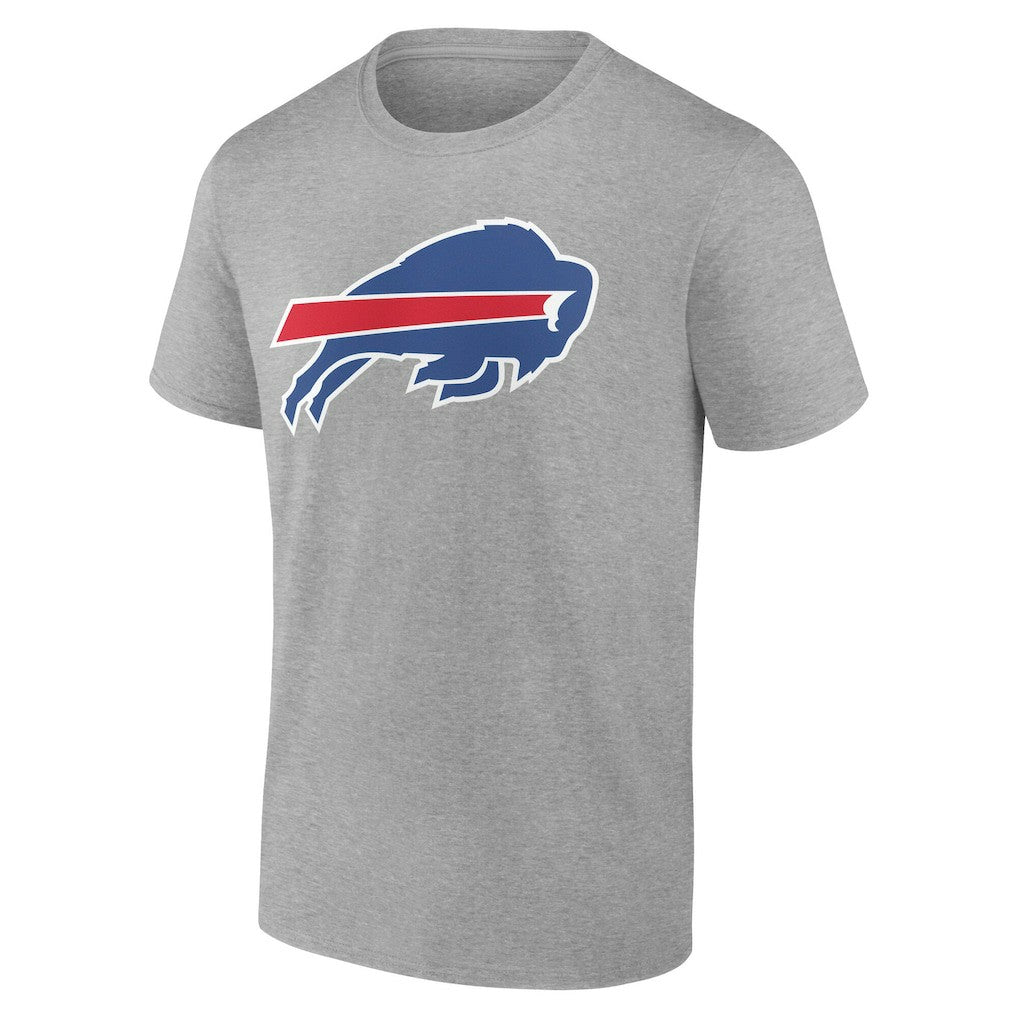 Buffalo Bills Big & Tall Team Authentic Custom T-Shirt Gray
