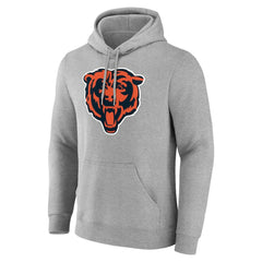 Chicago Bears Big & Tall Team Authentic Custom Hoodie Gray