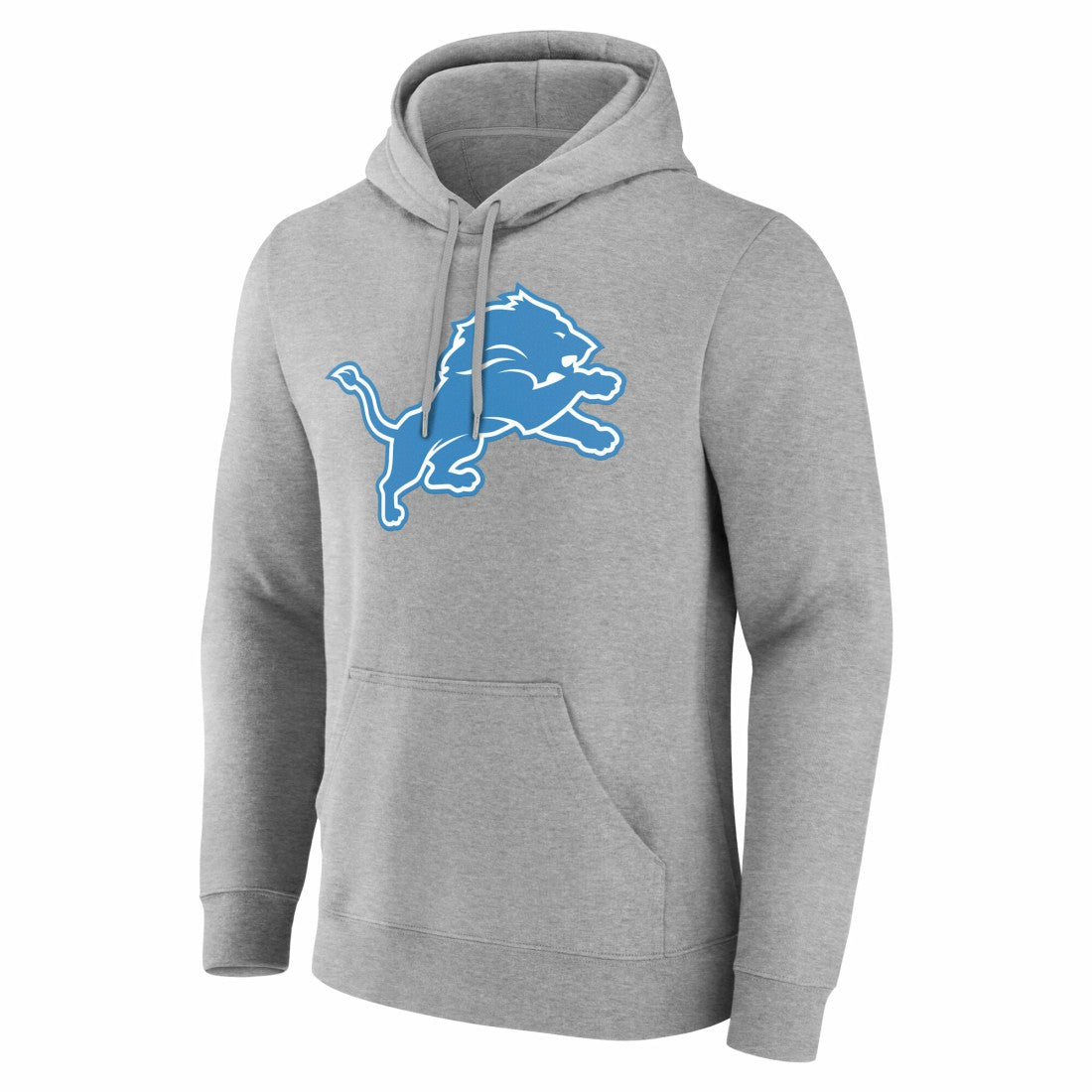 Detroit Lions Big & Tall Team Authentic Custom Hoodie Gray