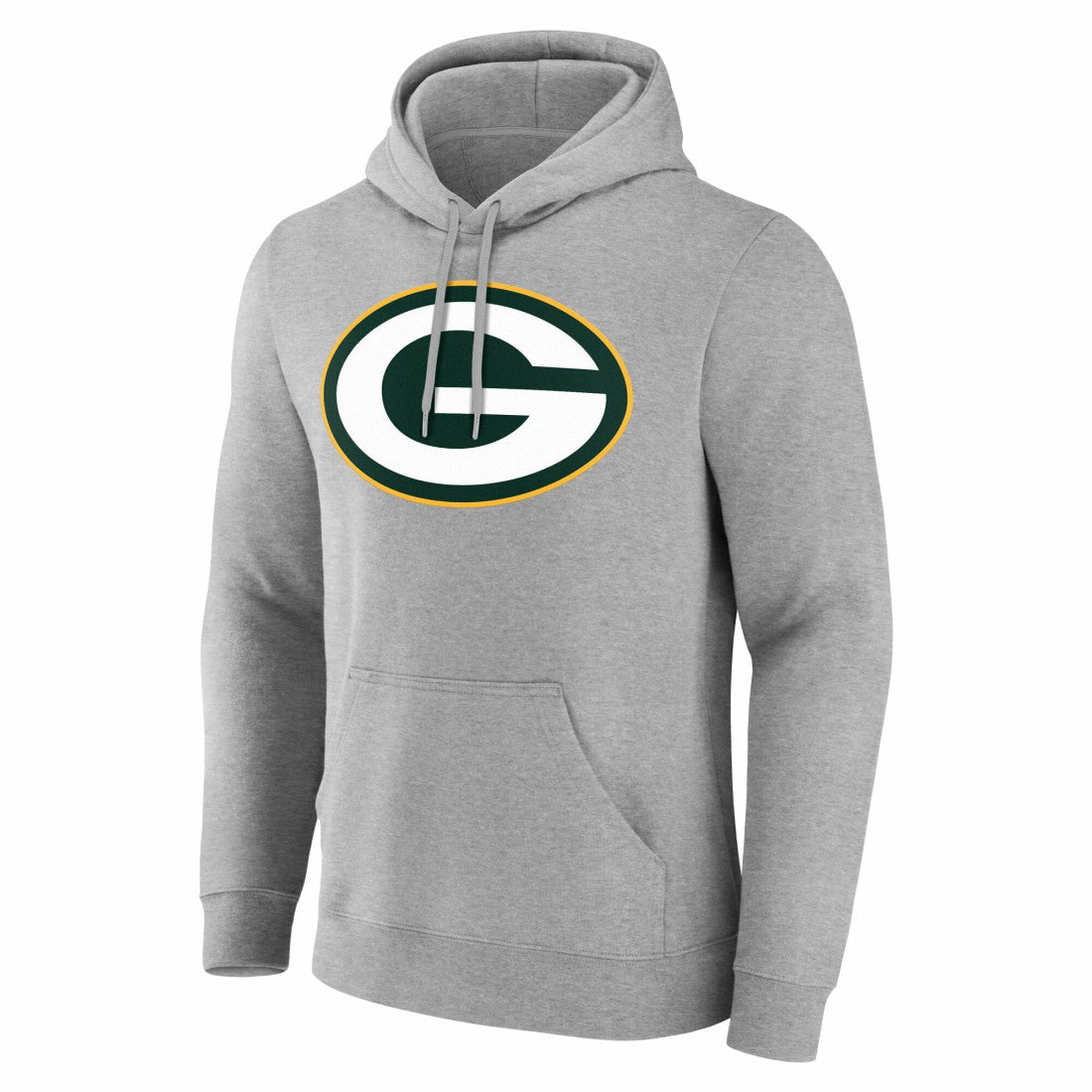 Green Bay Packers Big & Tall Team Authentic Custom Hoodie Gray