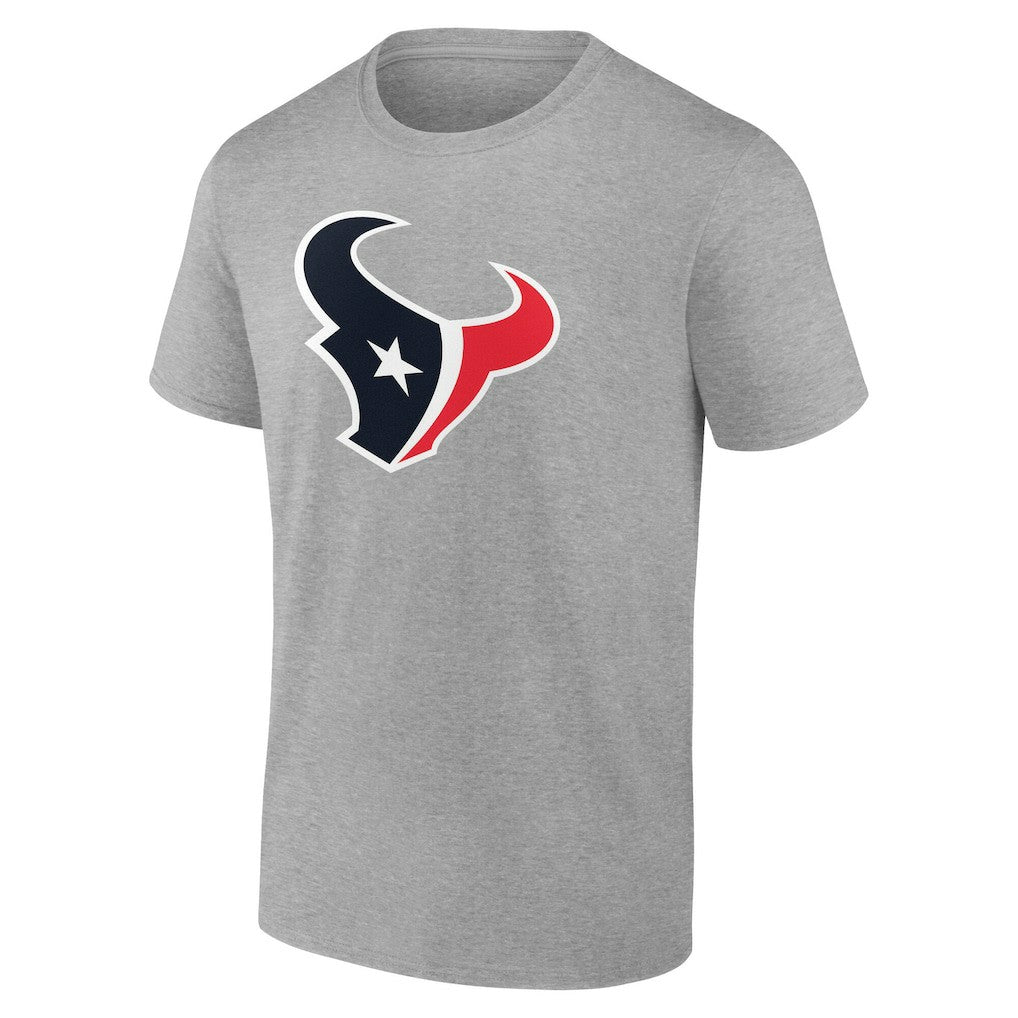Houston Texans Big & Tall Team Authentic Custom T-Shirt Gray