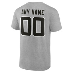 Jacksonville Jaguars Big & Tall Team Authentic Custom T-Shirt Gray