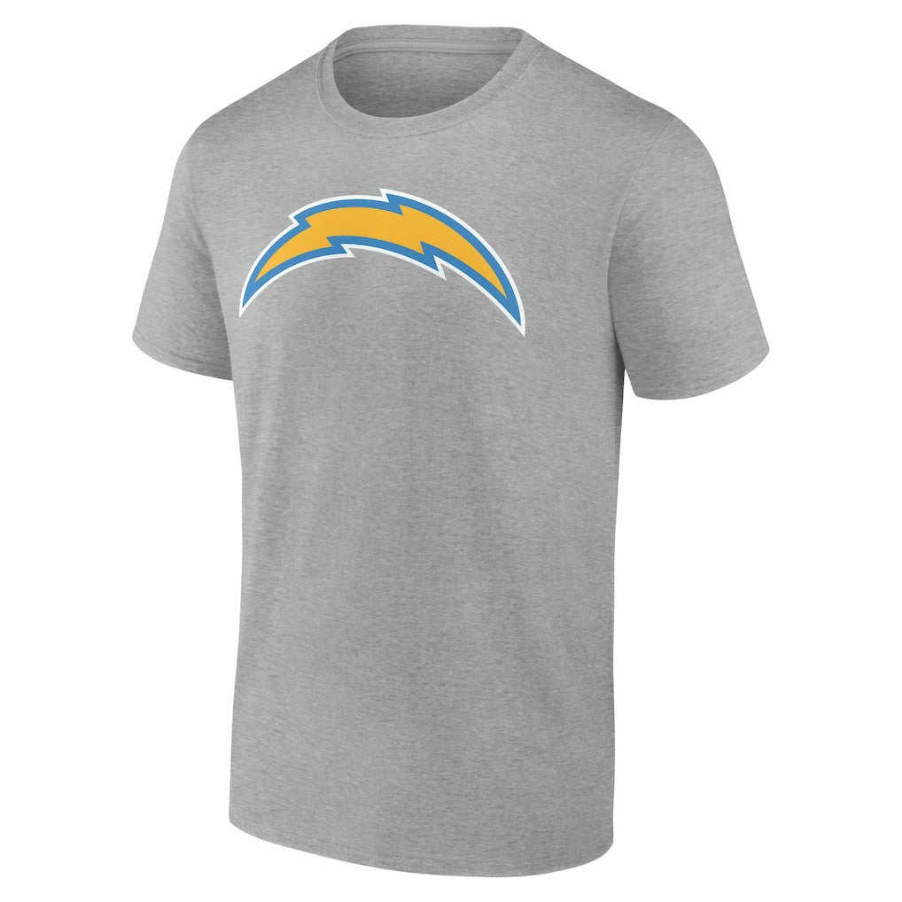 Los Angeles Chargers Big & Tall Team Authentic Custom T-Shirt Gray