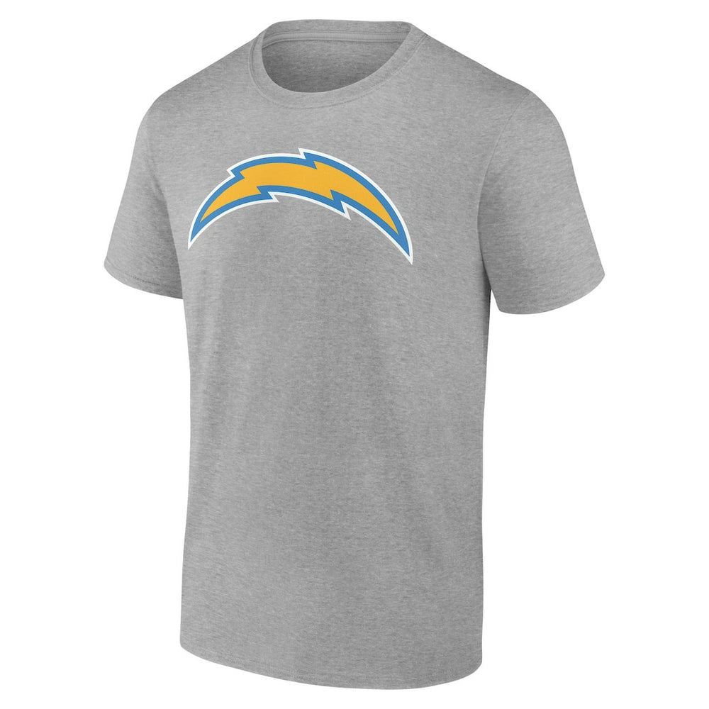 Los Angeles Chargers Big & Tall Team Authentic Custom T-Shirt Gray