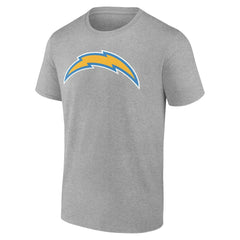 Los Angeles Chargers Big & Tall Team Authentic Custom T-Shirt Gray
