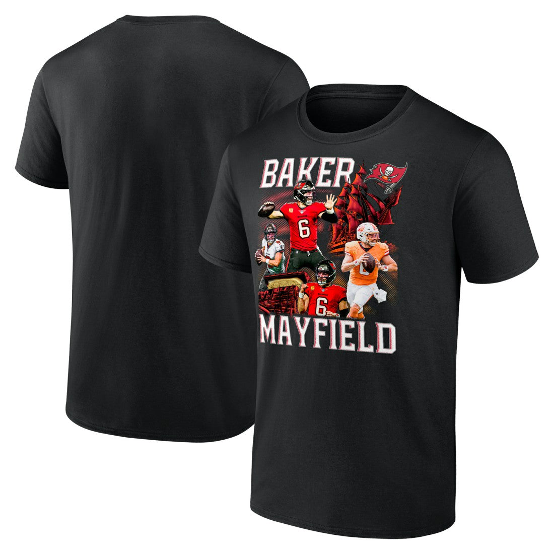 Baker Mayfield Tampa Bay Buccaneers Notorious Player T-Shirt Black