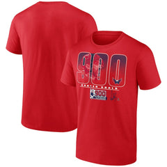 NHL Alexander Ovechkin Washington Capitals 900th Career Goal T-Shirt - Red