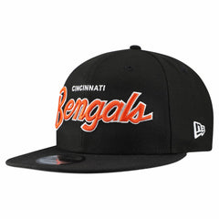Cincinnati Bengals New Era Main Script 9FIFTY Snapback Hat Kelly Green