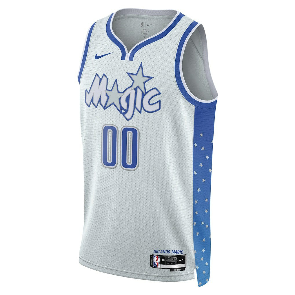 Orlando Magic Unisex 2025/26 City Edition Swingman Custom Jersey Silver