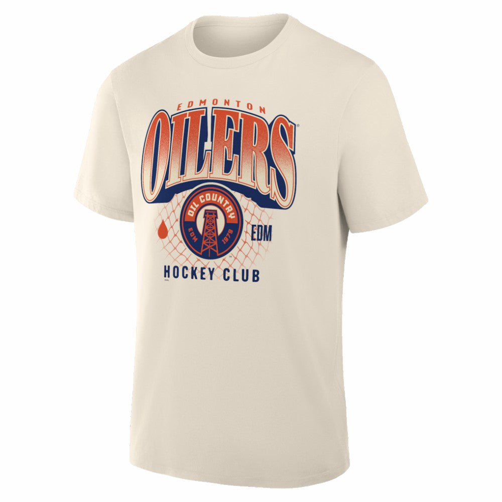 NHL Edmonton Oilers Alternate Legacy T-Shirt - Cream