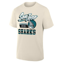 NHL San Jose Sharks Alternate Legacy T-Shirt - Cream