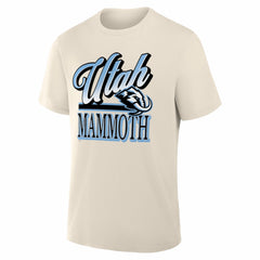 NHL Utah Mammoth Legacy T-Shirt - Cream