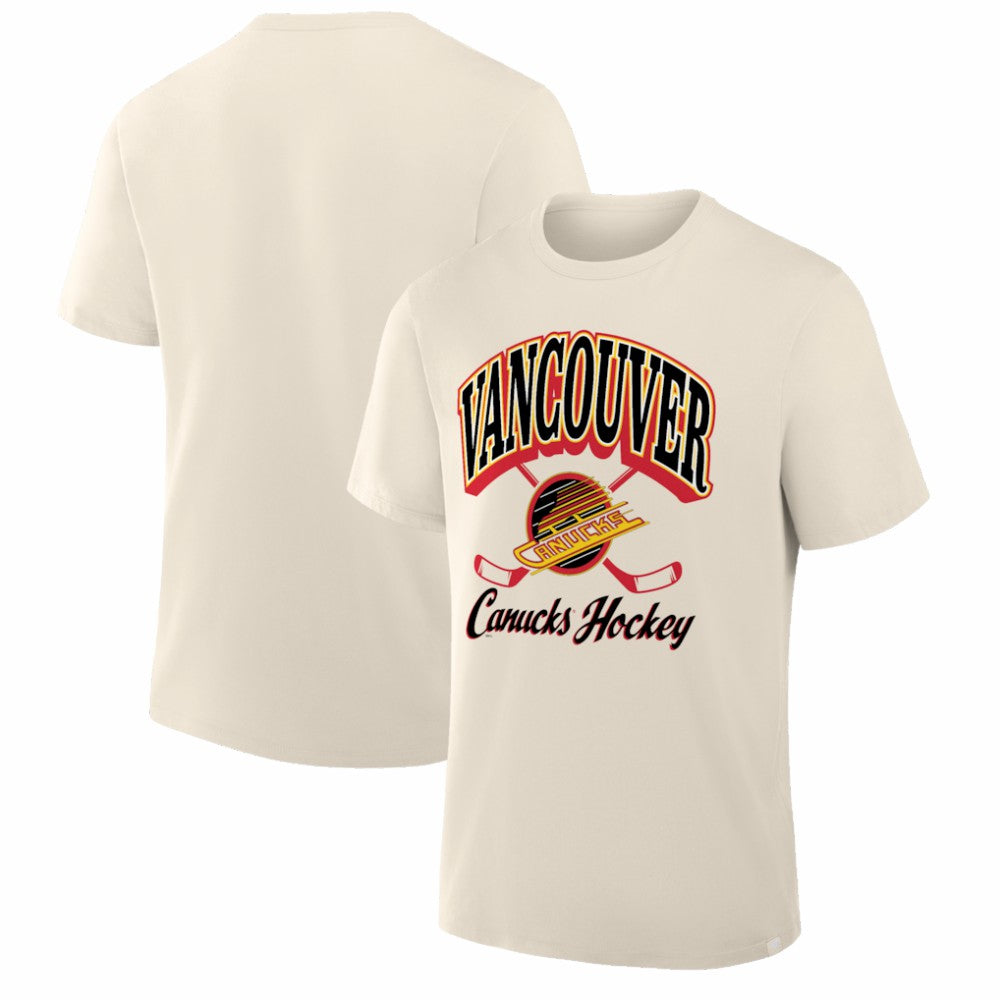 NHL Vancouver Canucks Alternate Legacy T-Shirt - Cream