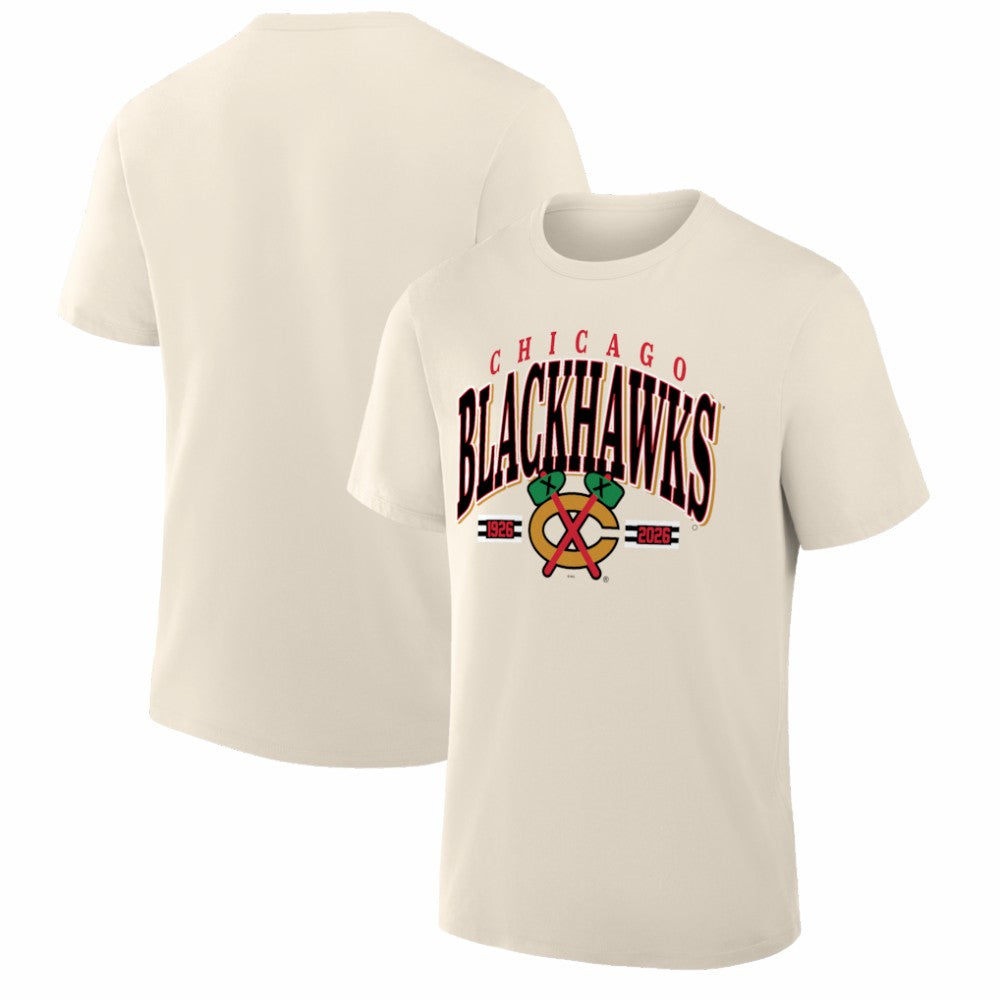 NHL Chicago Blackhawks Alternate Legacy T-Shirt - Cream
