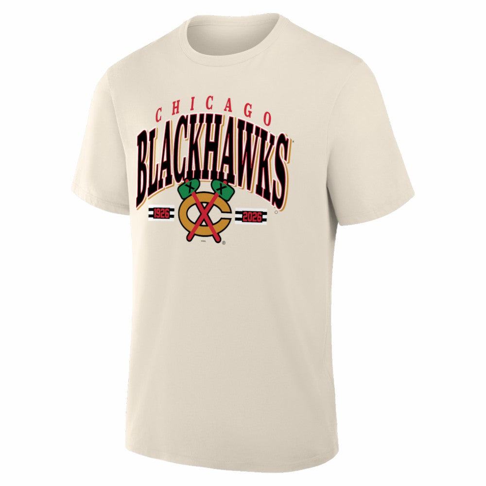 NHL Chicago Blackhawks Alternate Legacy T-Shirt - Cream