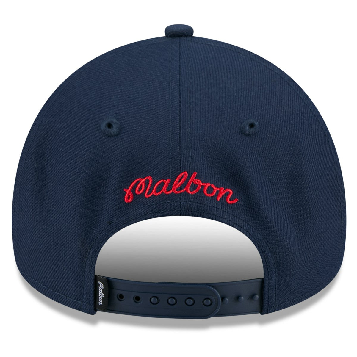 Washington Wizards x Malbon Golf Unisex 9FORTY A-Frame Adjustable Hat Navy