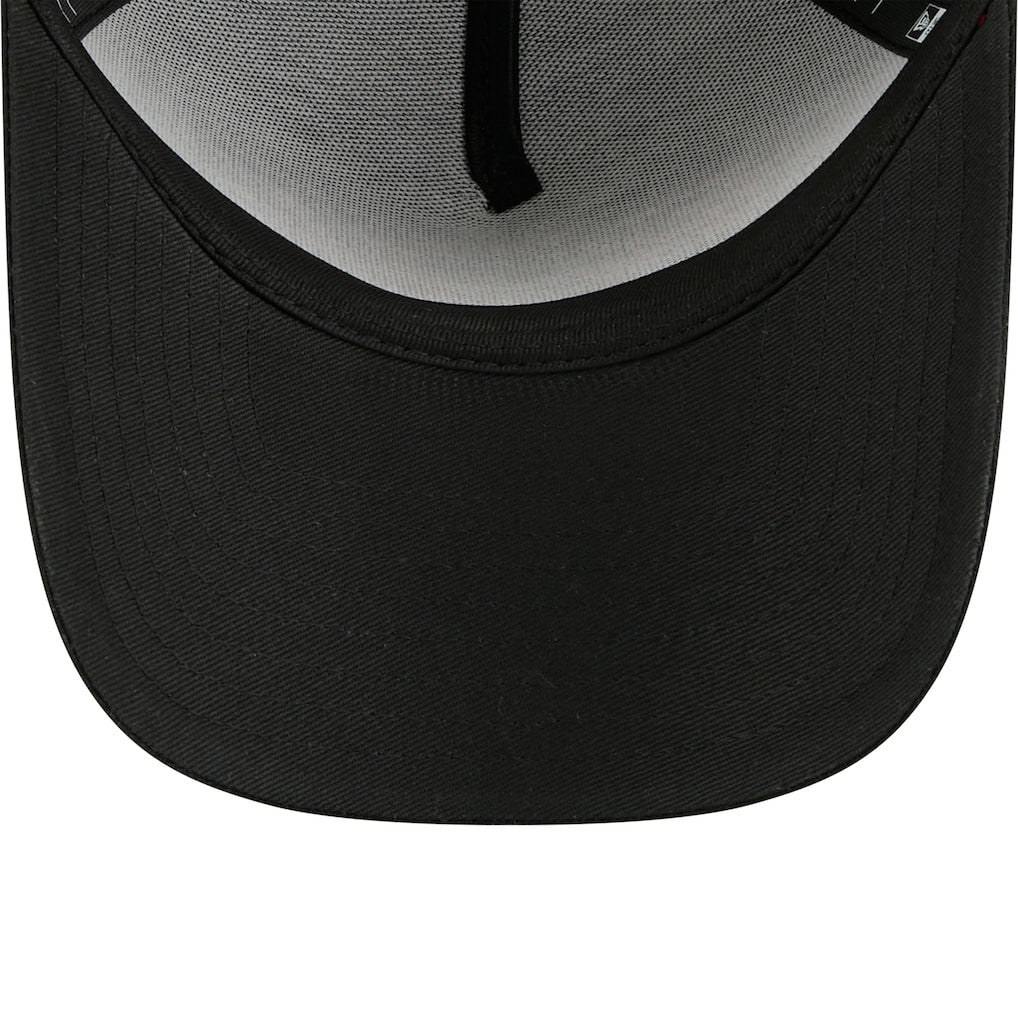 Chicago Bulls x Malbon Golf Unisex 9FORTY A-Frame Adjustable Hat Black