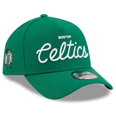 Boston Celtics x Malbon Golf Unisex 9FORTY A-Frame Adjustable Hat Green