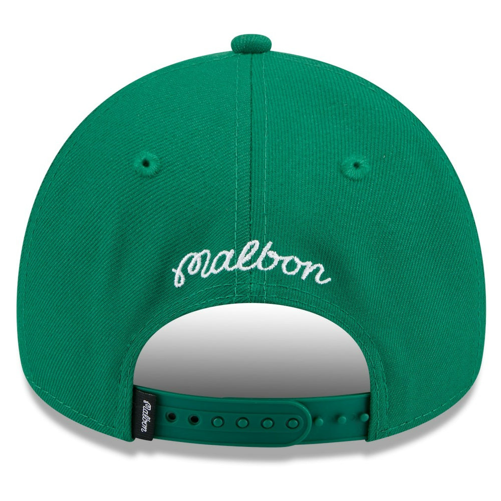 Boston Celtics x Malbon Golf Unisex 9FORTY A-Frame Adjustable Hat Green