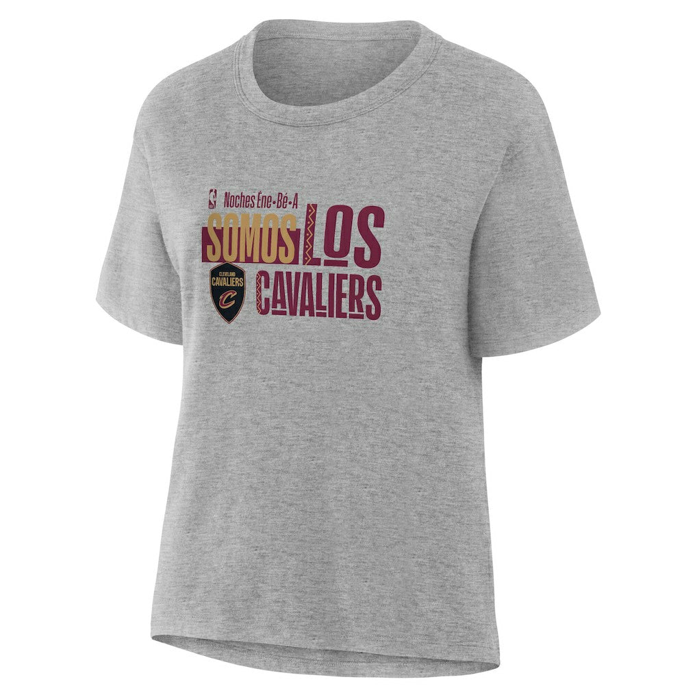 Cleveland Cavaliers Women's Noches Training T-Shirt Gray