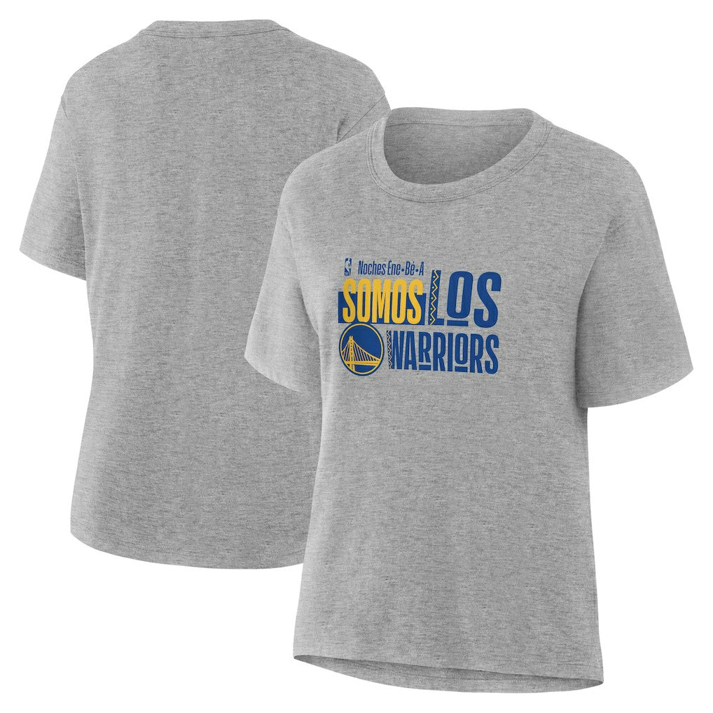 Golden State Warriors Women's Noches Training T-Shirt Gray