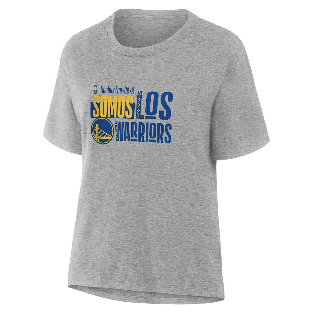 Golden State Warriors Women's Noches Training T-Shirt Gray
