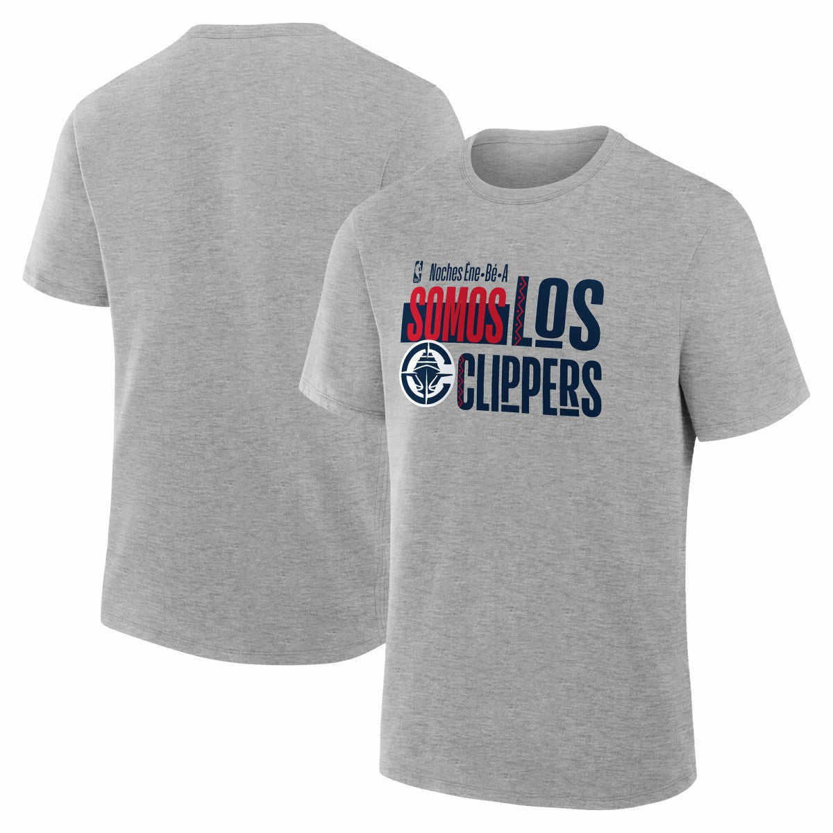 LA Clippers Noches Training T-Shirt Gray