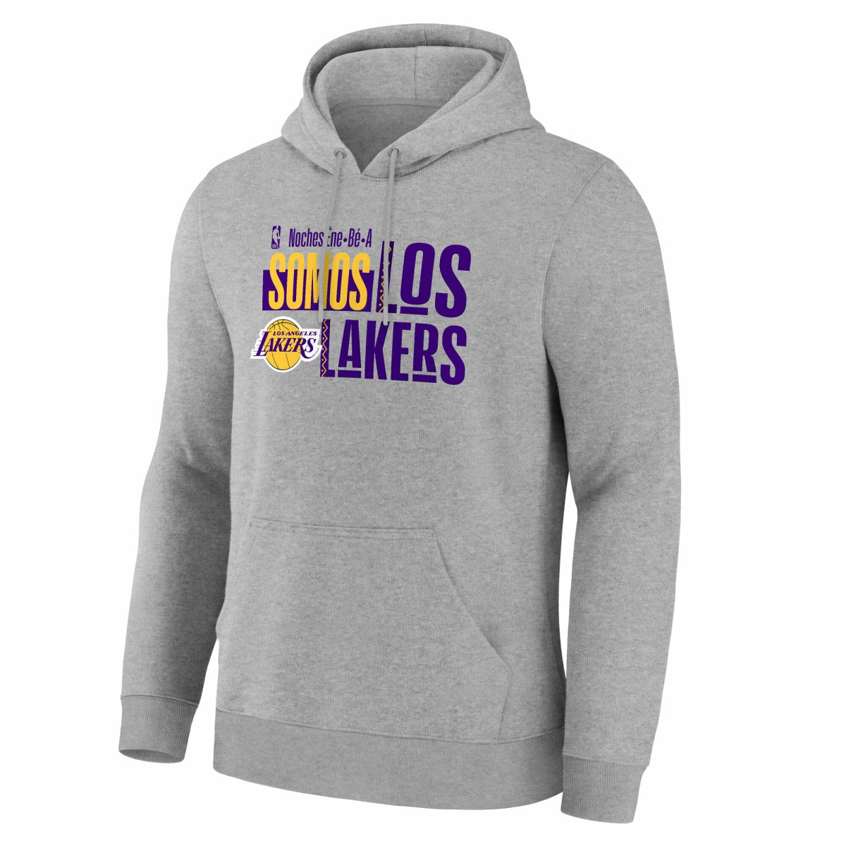 Los Angeles Lakers Noches Training Hoodie Gray